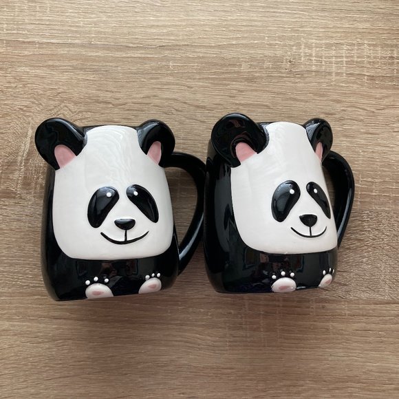Tag Other - Set of 2 Panda Mugs by Tag